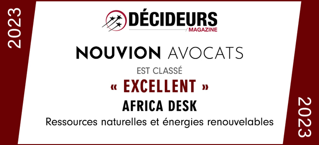 Décideurs magazine 2023 Africa desk