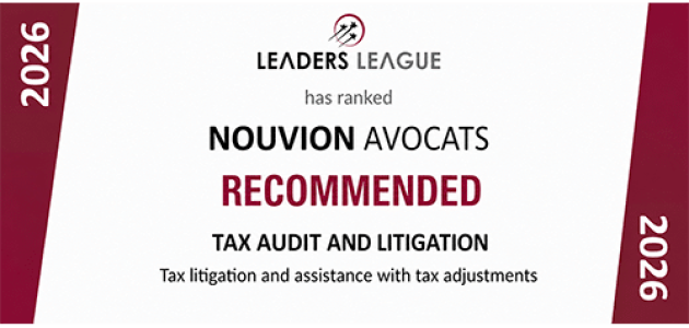 Classement ENG 2026 tax audit and litigation