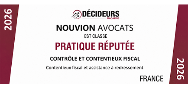 Classement FR 2026 controle et contentieux fiscal